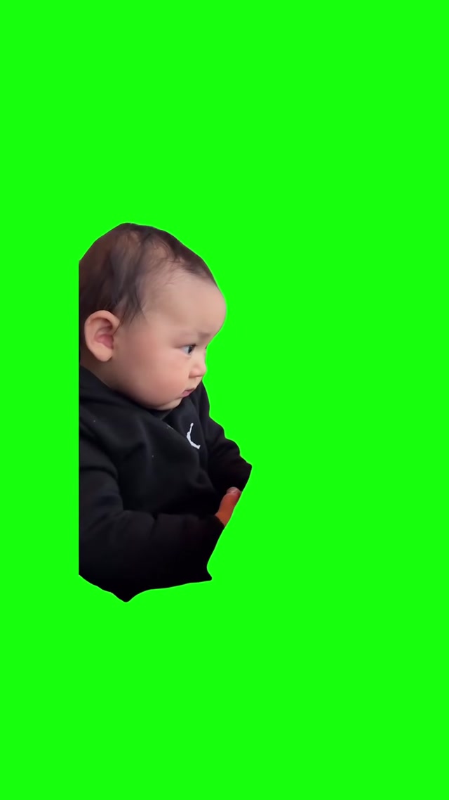 Baby Almost Blew His Cover meme template blank