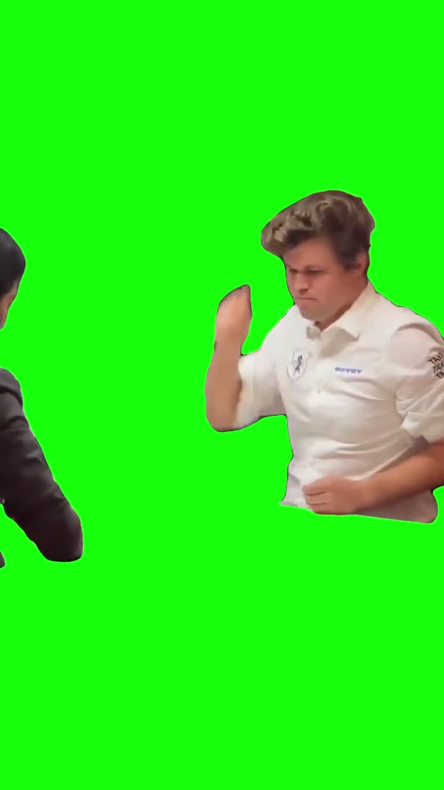 Chess Player Freakout meme template blank