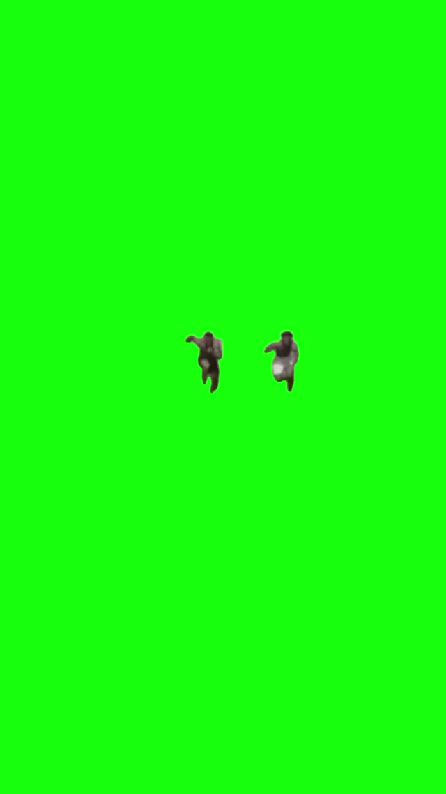 iShowSpeed Races Ashton Hall meme template blank