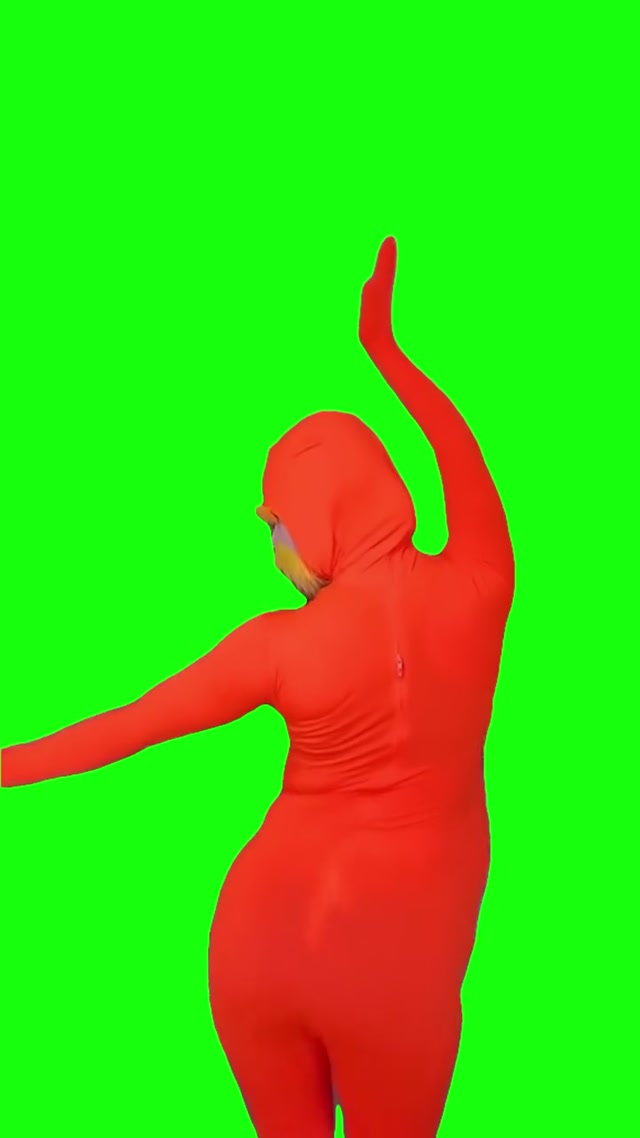 Lorax Girl Dancing to Shakira meme template blank