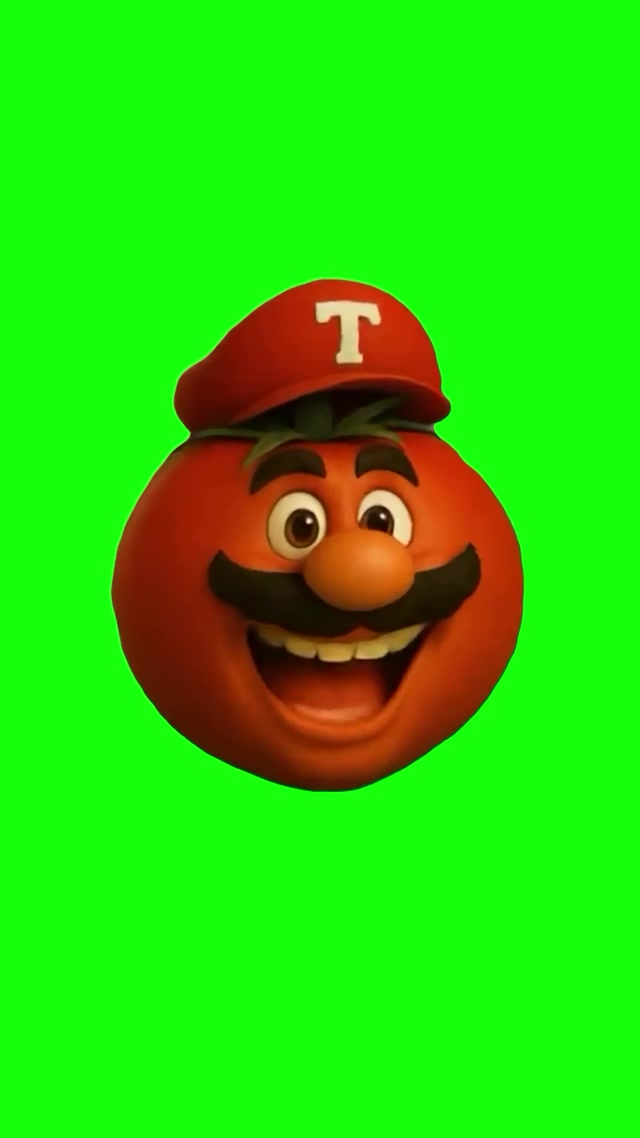 Mario Tomato! meme template blank