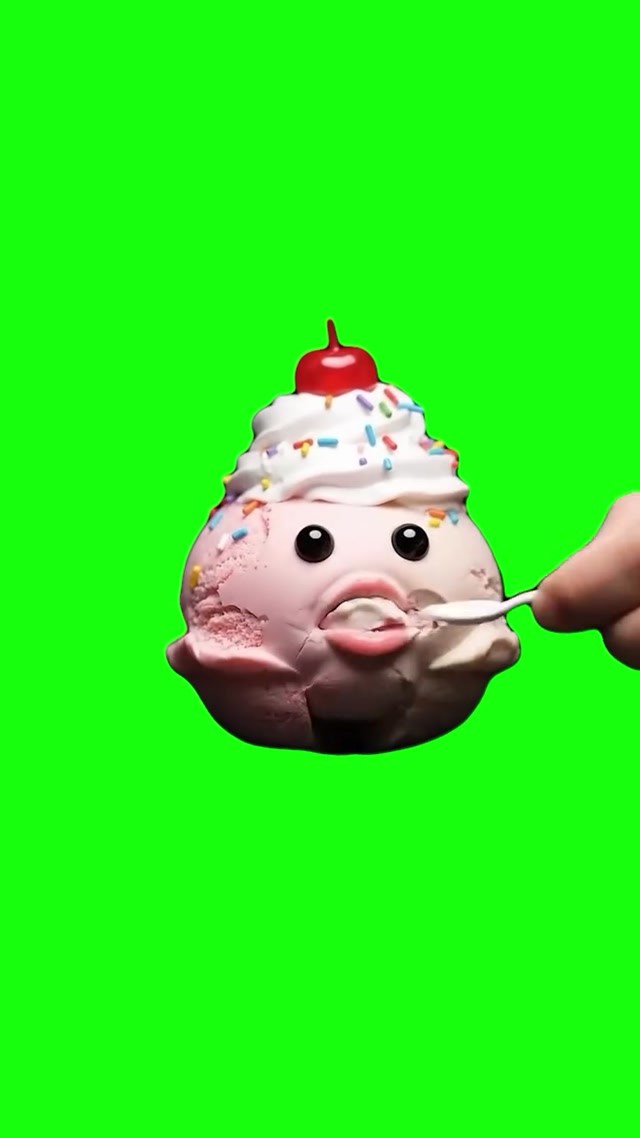 Niche Desserts Eating Themselves 2 meme template blank