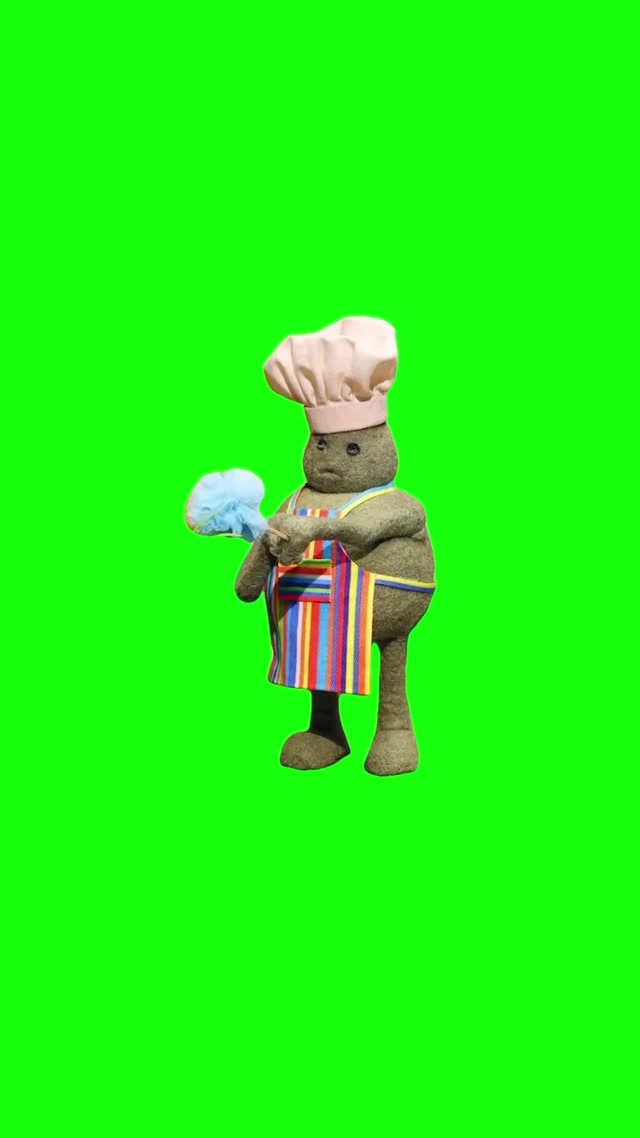 Sad Tiny Chef meme template blank