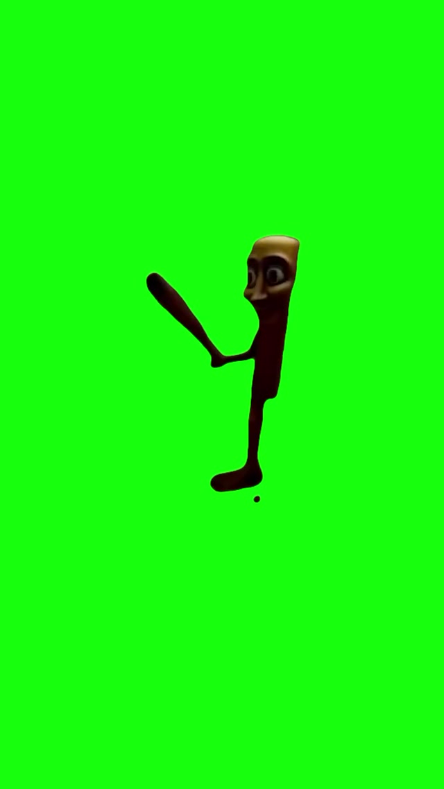 Scary Tung Tung Tung Sahur meme template blank