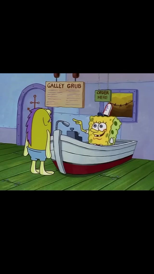 SpongeBob April Fools meme template blank