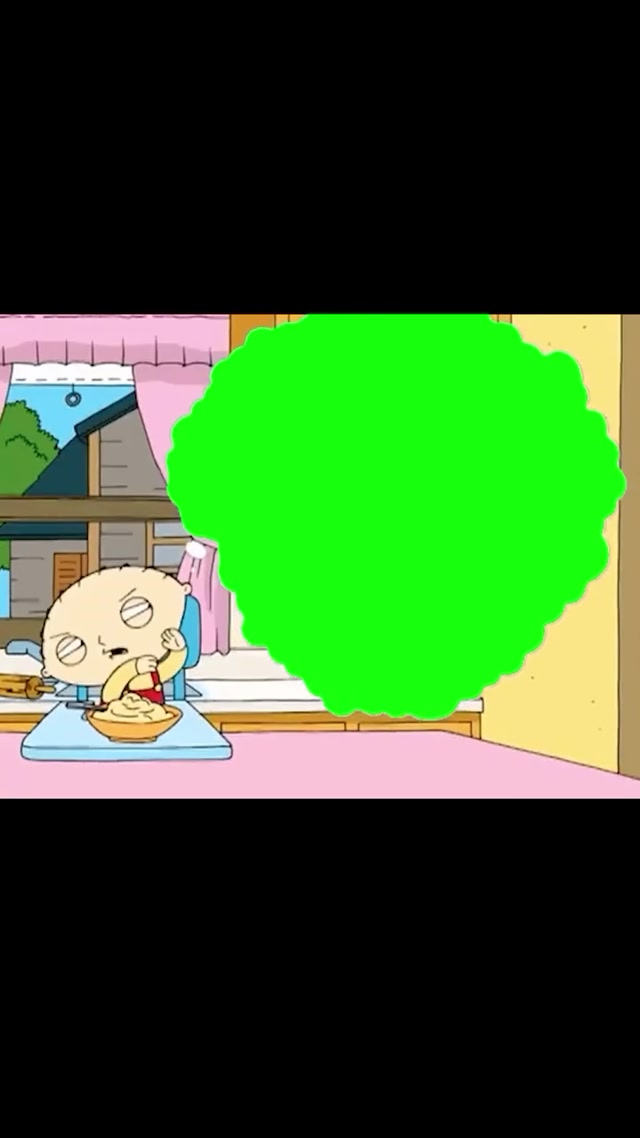 Stewie Thought Bubble meme template blank
