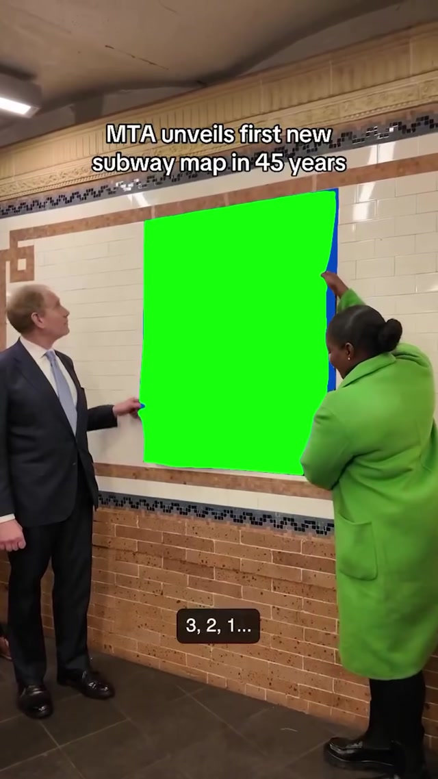 Subway Map Reveal meme template blank