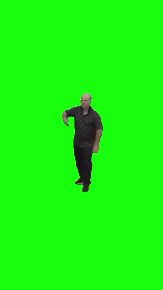 Town Hall Breakdancer meme template blank