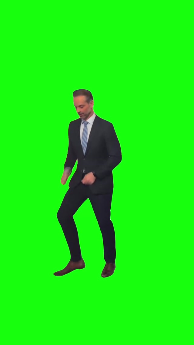 Weatherman Dancing meme template blank