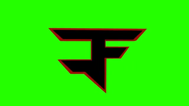 3D Spinning FaZe Logo meme template blank