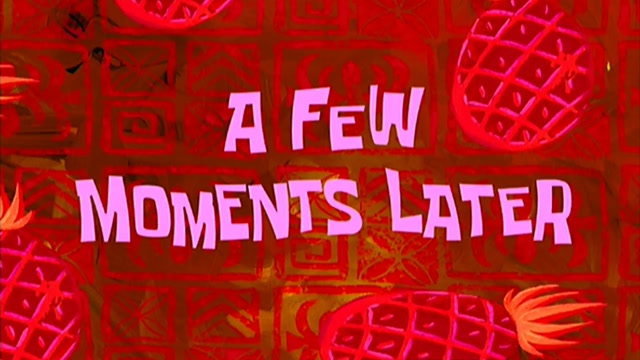 A Few Moments Later meme template variant 1