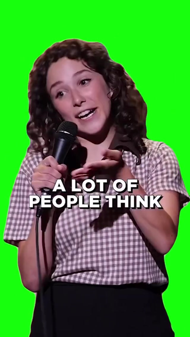 “A Lot of People Think I’m Confident, but I’m Actually Just Loud.” Green Screen meme template blank