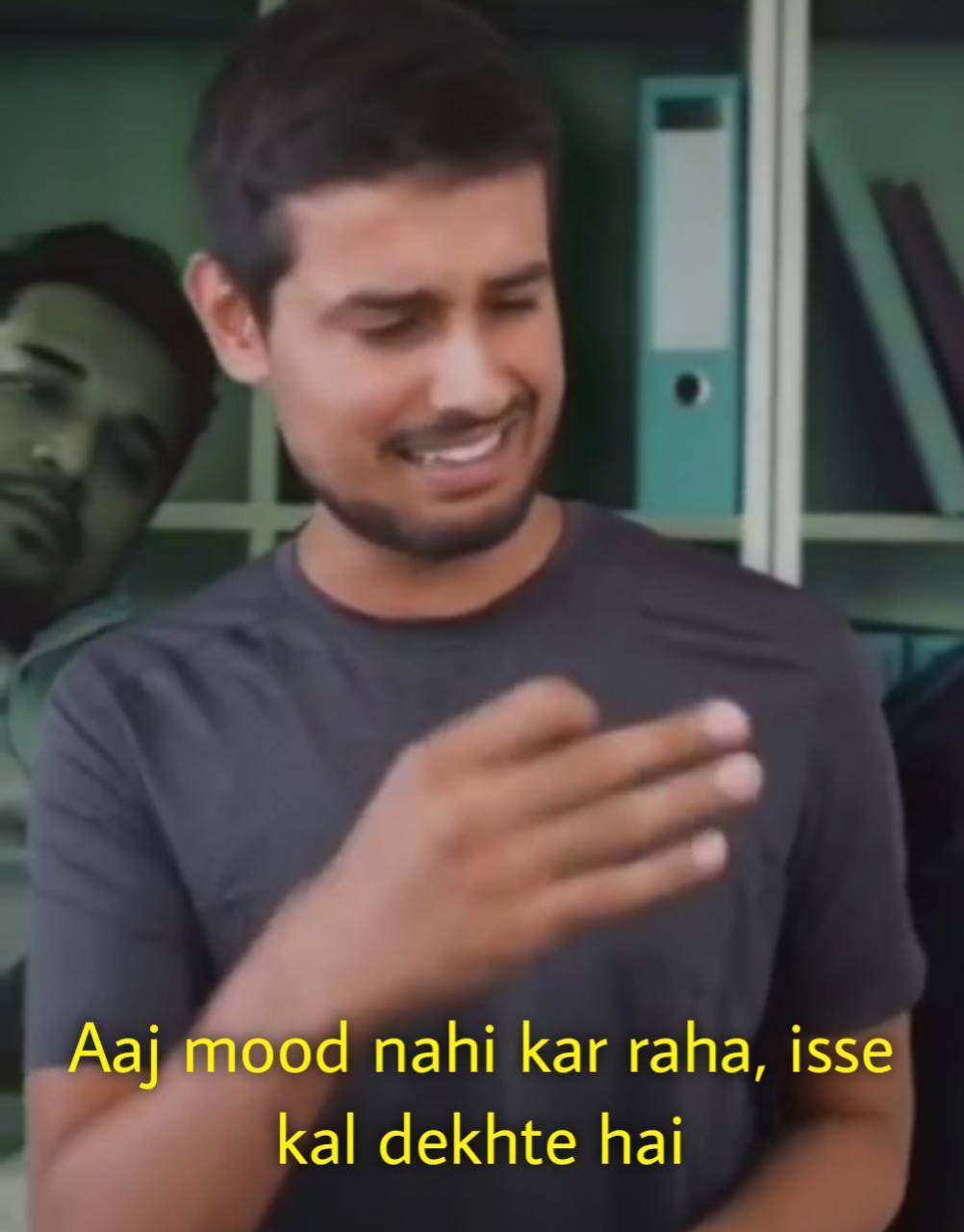 Aaj Mood Nahi Kar Raha meme template blank