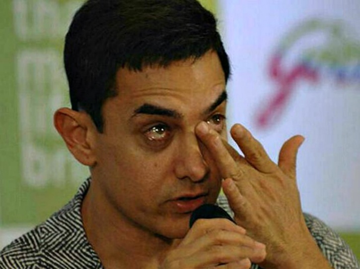 Aamir Khan Crying meme template blank