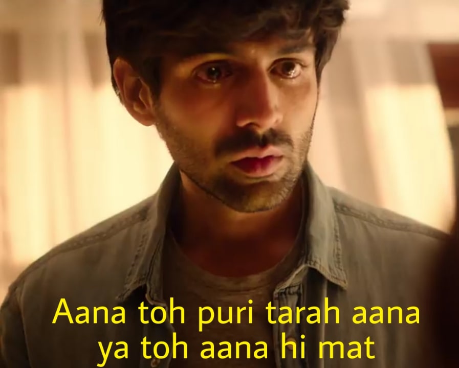 Aana Toh Puri Tarah Aana meme template blank