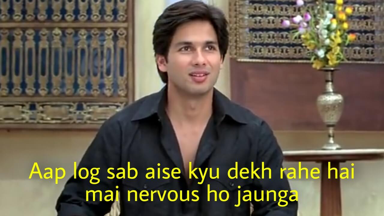 Aap Log Sab Aise Kyu Dekh Rahe Hai meme template blank