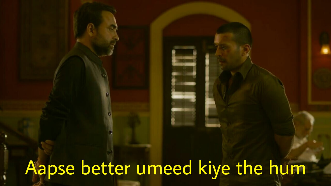 Aapse Better Umeed Kiye The Hum meme template blank