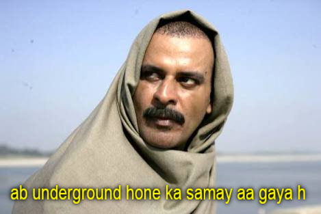 Ab Underground Hone Ka Samay Aa Gaya Hai meme template blank
