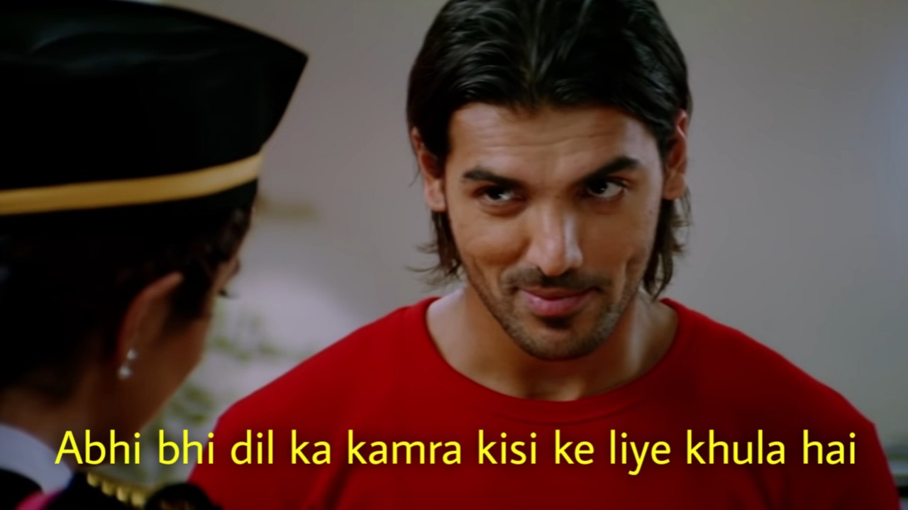 Abhi Bhi Dil Ka Kamra Kisi Ke Liye Khula Hai meme template blank