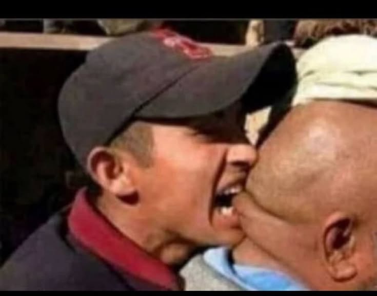 Aggressive Head Bite meme template blank - image format