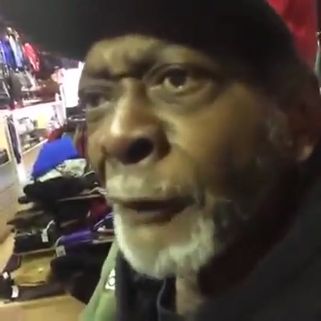 Aggressive Old Man meme template blank