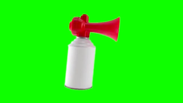 Air Horn Blast meme template blank