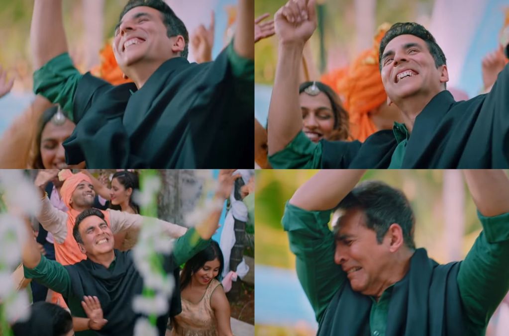Akshay Kumar Crying While Dancing meme template blank