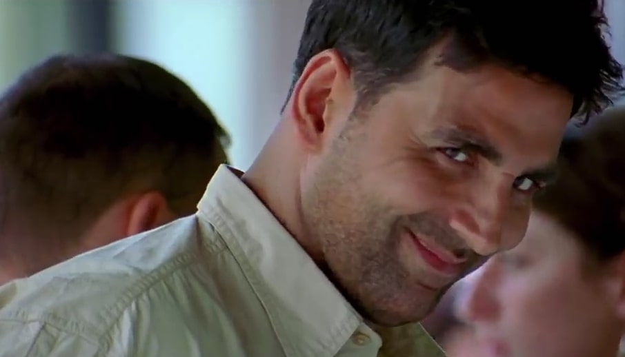 Akshay Kumar’s Evil Smile meme template blank