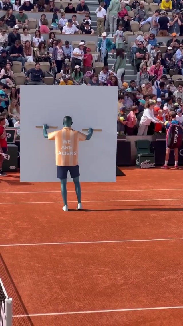 Alien Art Reveal meme template blank