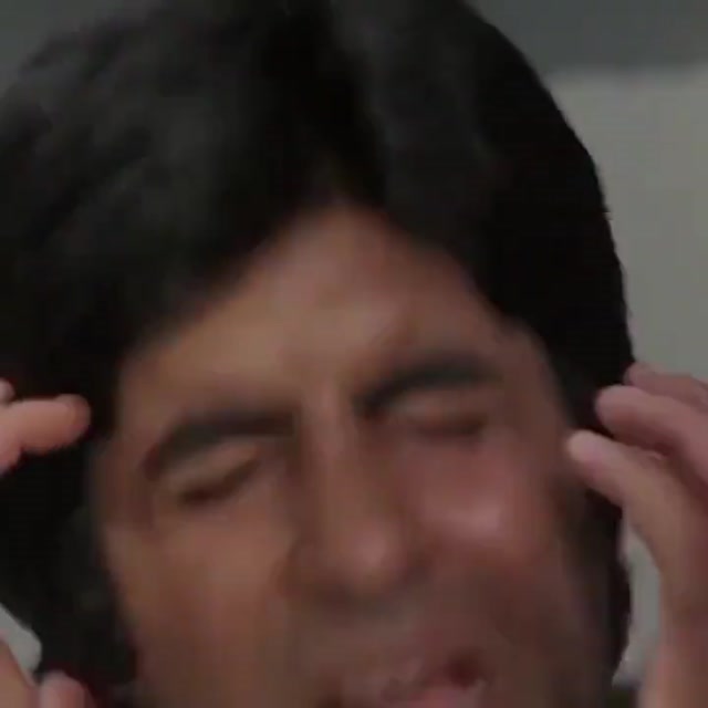 Amitabh’s Migraine meme template variant 1