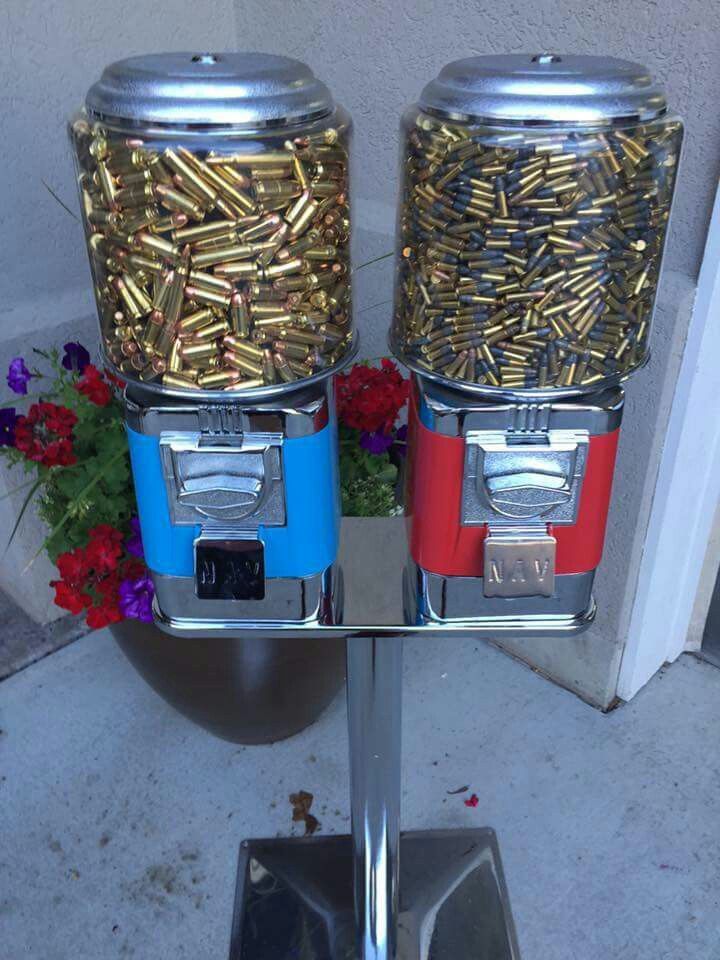 Ammo Gumball Machine meme template blank