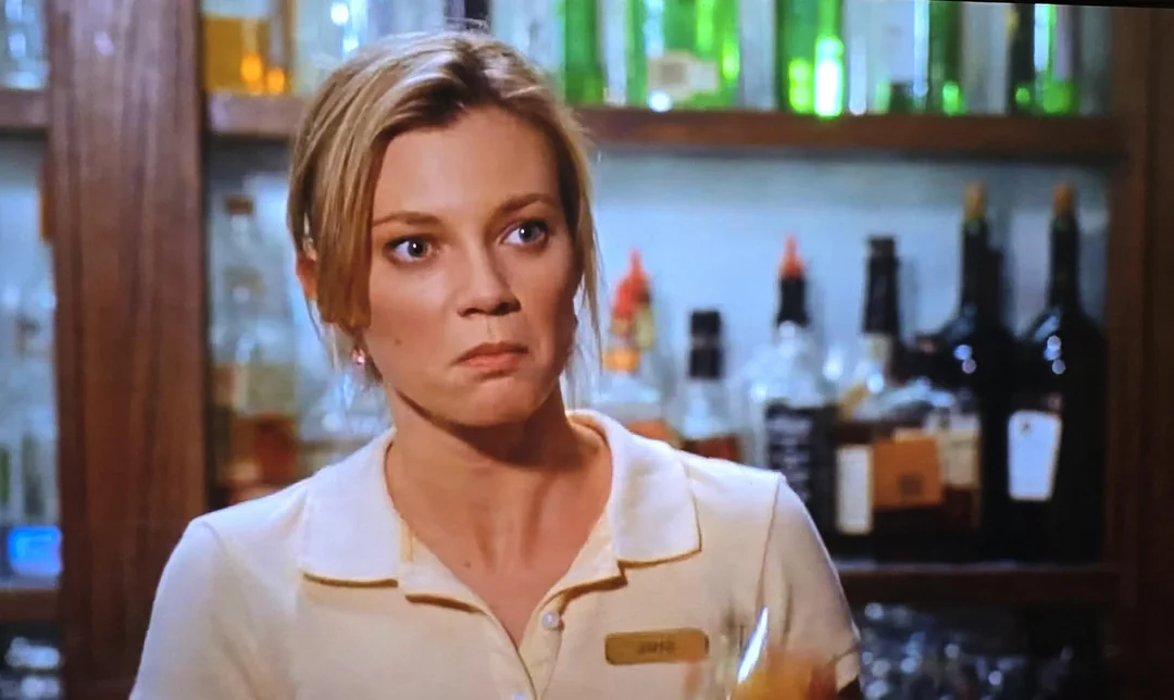 Amy Smart Unimpressed meme template blank