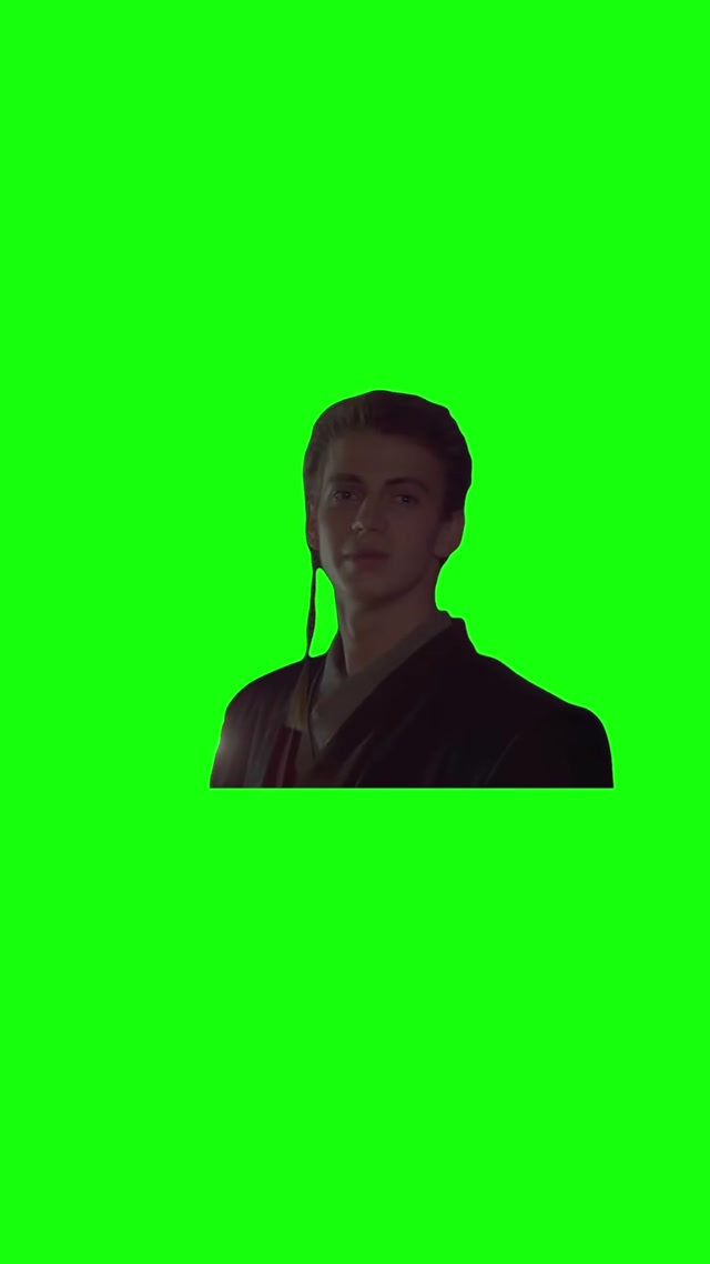 “And Not Just the Men” Anakin Skywalker meme template blank