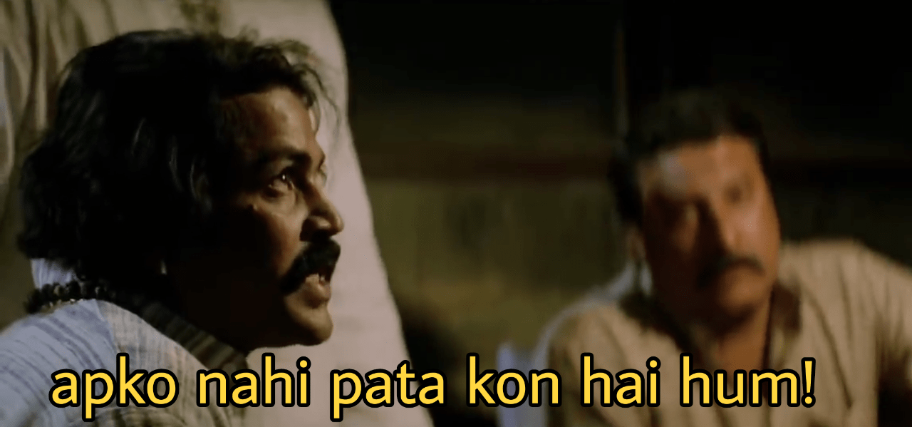 Apko Nahi Pata Kon Hai Hum meme template blank - image format