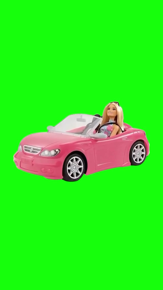 Barbie Road Rage meme template blank