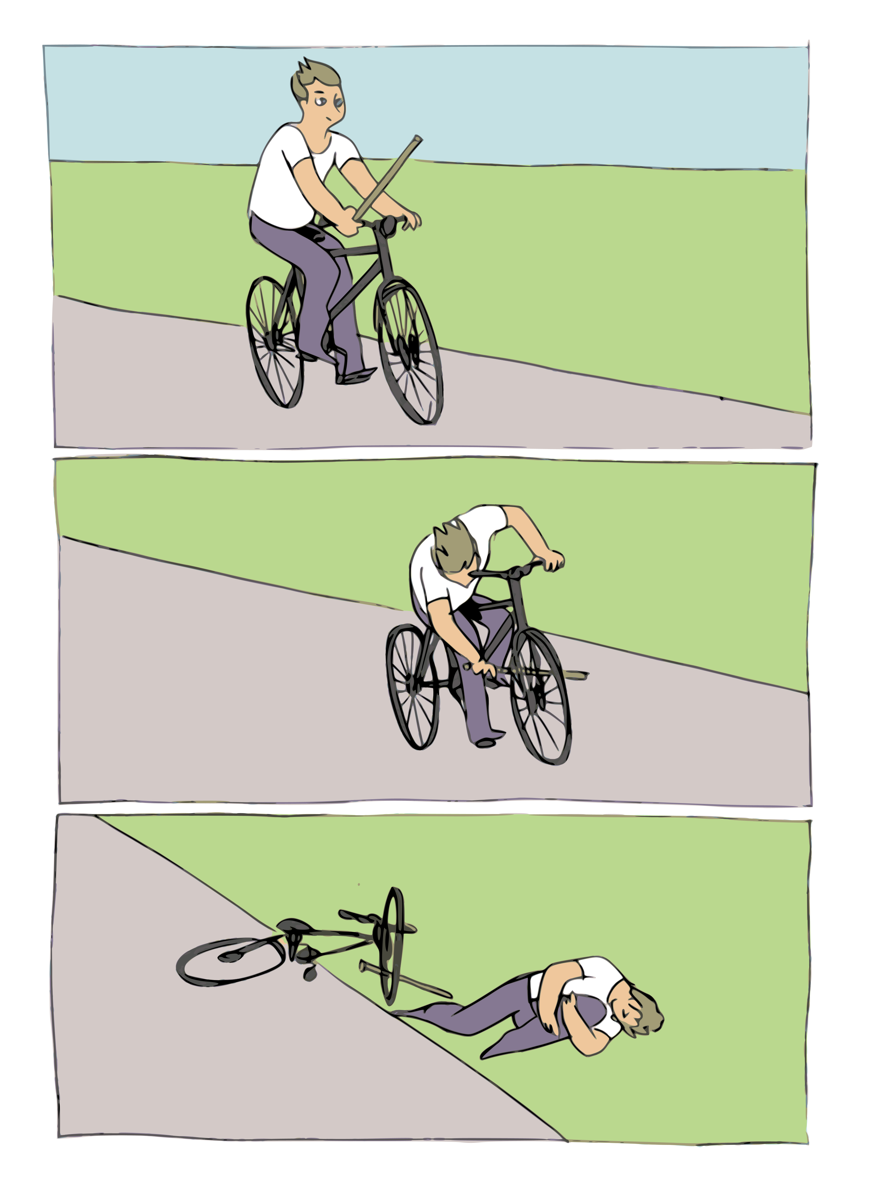 Baton Roue meme template blank - image format