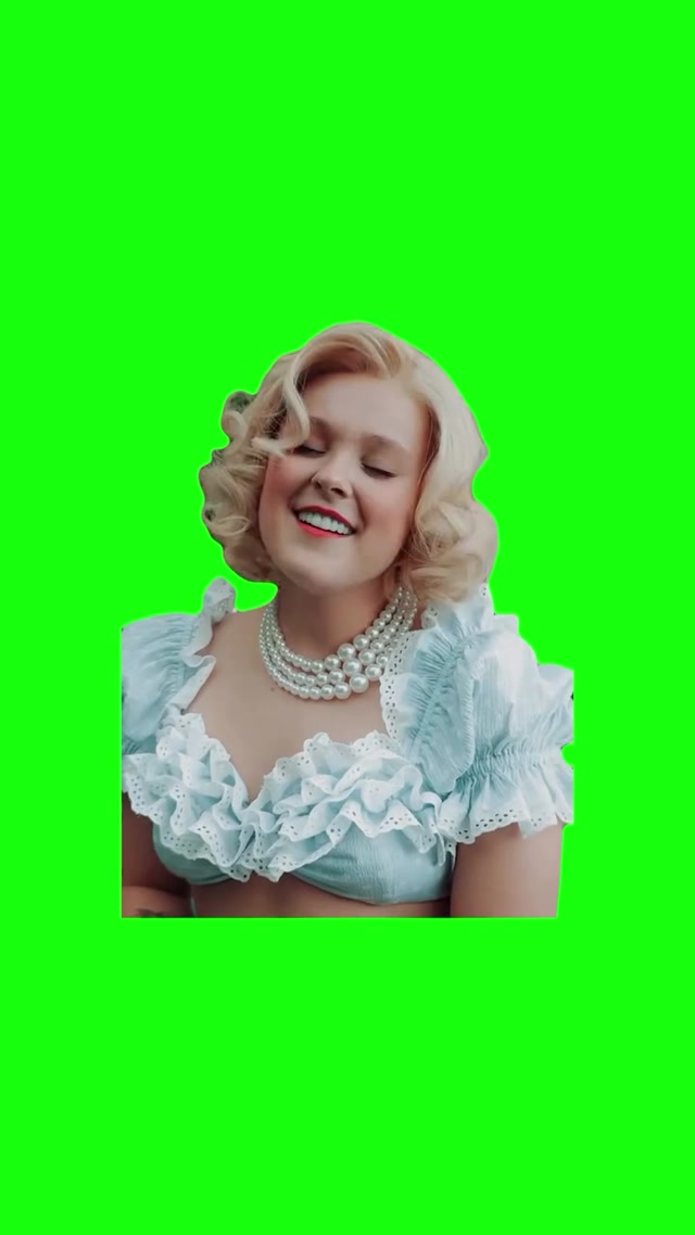 Bette Davis Eyes Cover by JoJo Siwa meme template blank