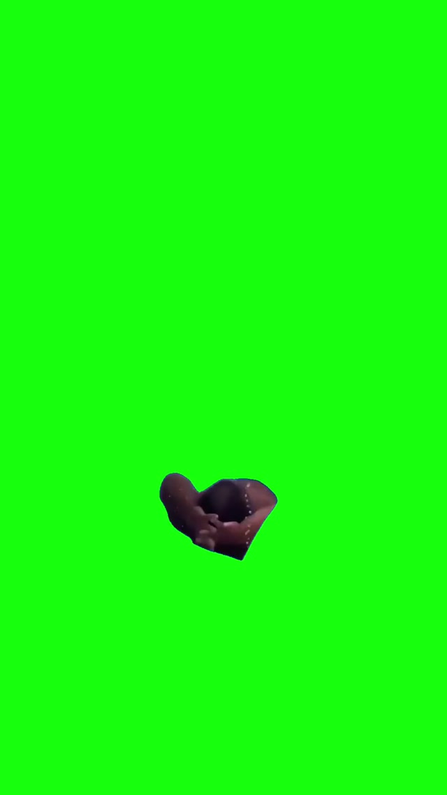 Big Guy Dive meme template blank