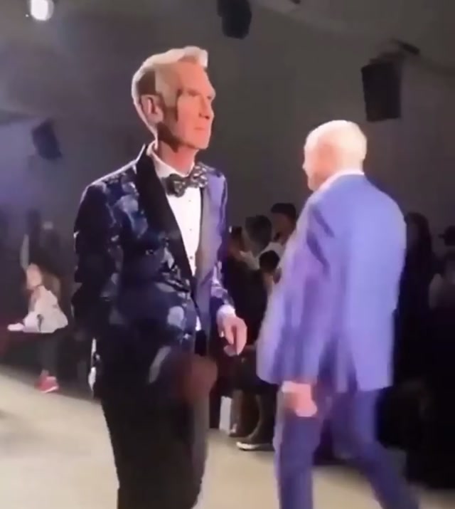 Bill Nye the Fashion Guy meme template blank