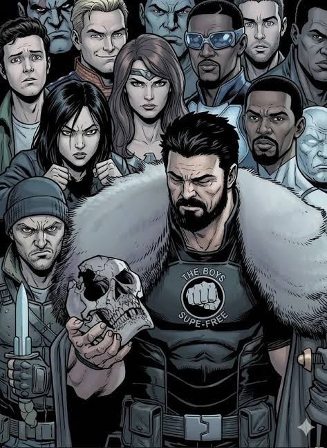 Billy Butcher Comic Book Crowded Room meme template blank
