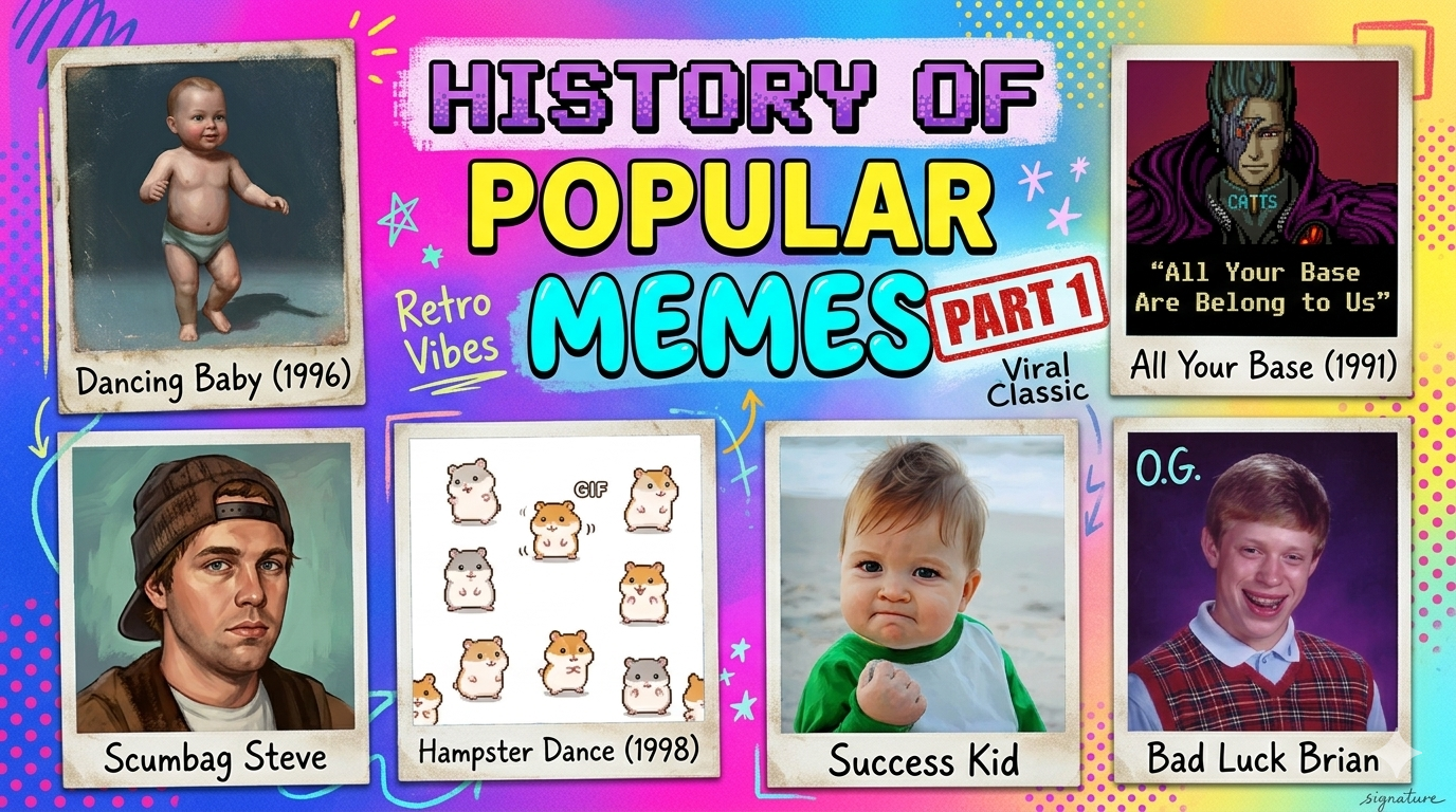 History of Popular Internet Memes (Part 1)