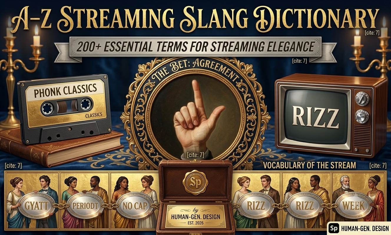 A–Z Streaming Slang Dictionary