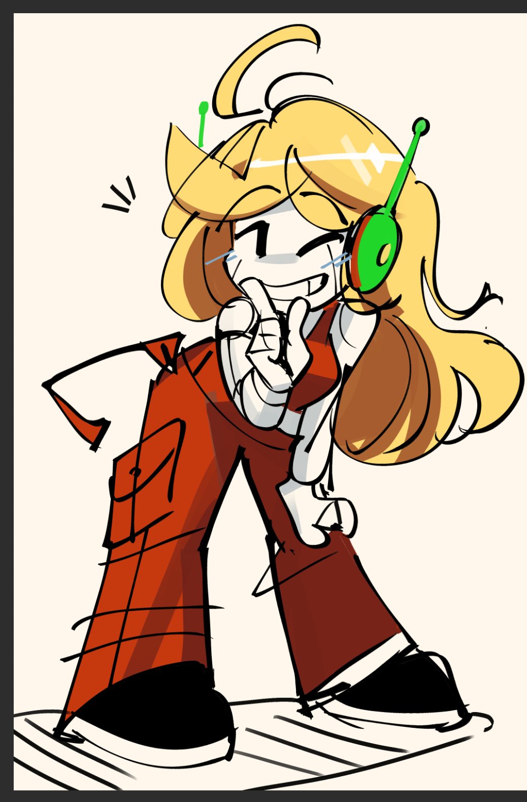Blonde Alien Robot Girl meme template blank - image format