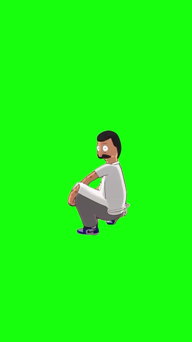 Bob Belcher Dancing to 7 Rings meme template blank