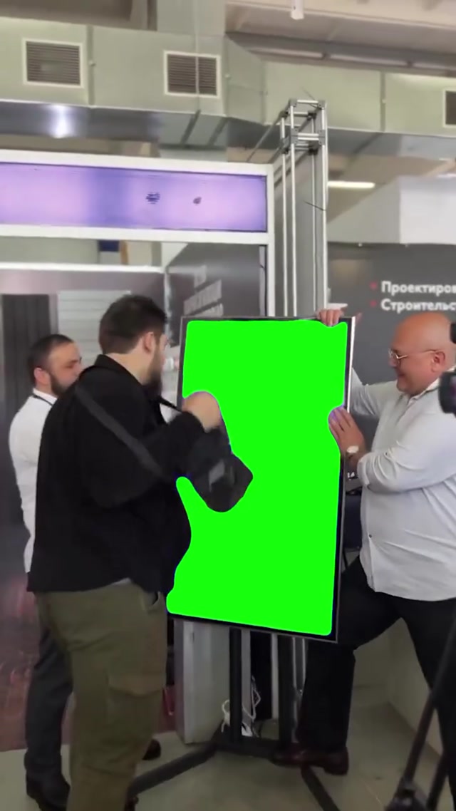 Boxer Punches TV meme template blank