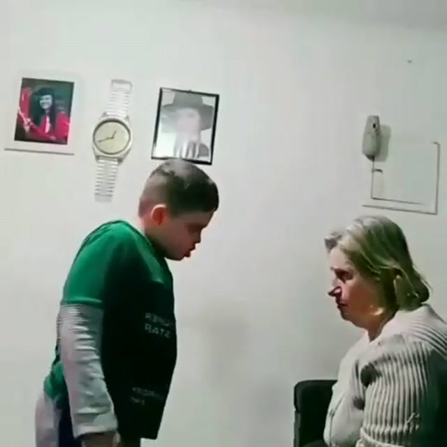 Boy Slapping His Mother’s Hand meme template blank