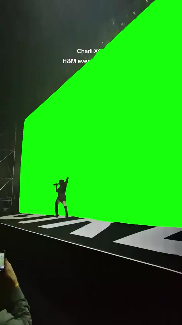 Brat Charli XCX meme template blank