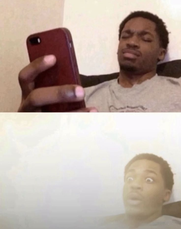 Bright Phone Flash meme template blank