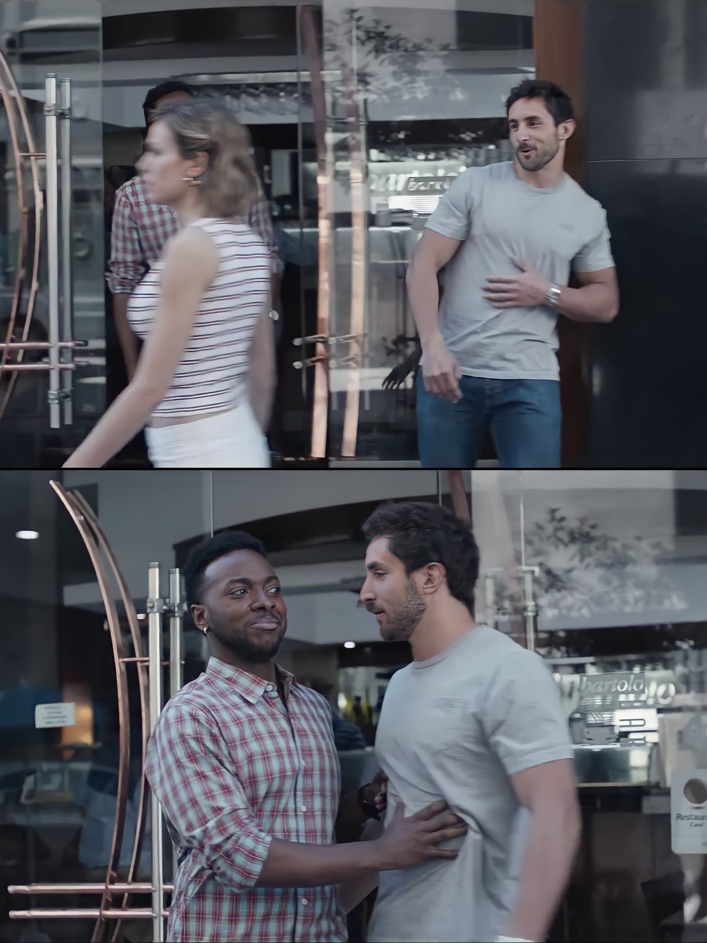 Bro! Not Cool meme template blank - image format