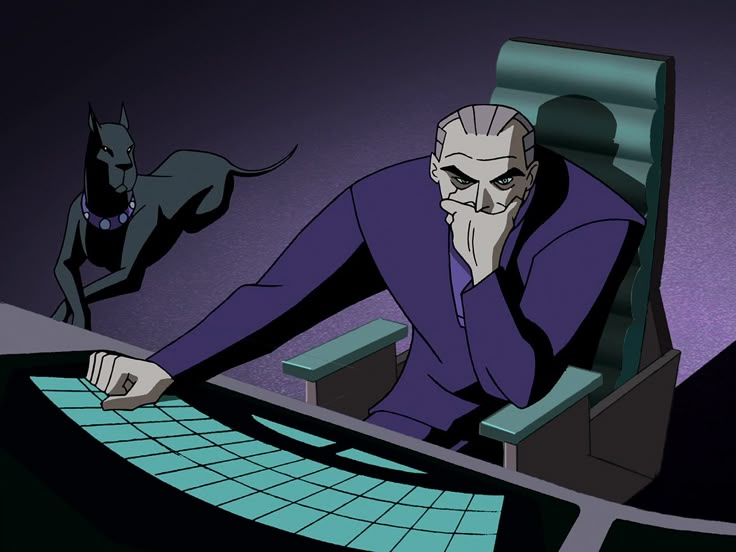 Bruce Wayne at Batcomputer with Ace meme template blank - image format